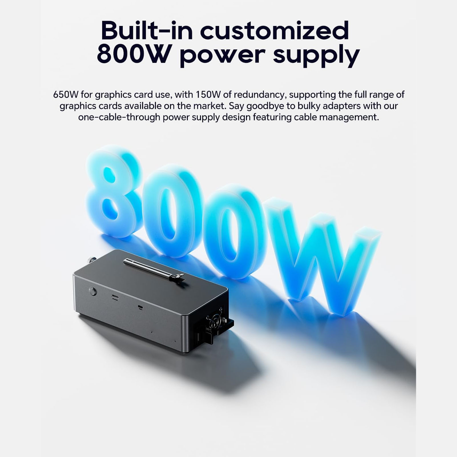 EGPU Docking Station with 800W - Oculink Gpu Dock Station recension och pris