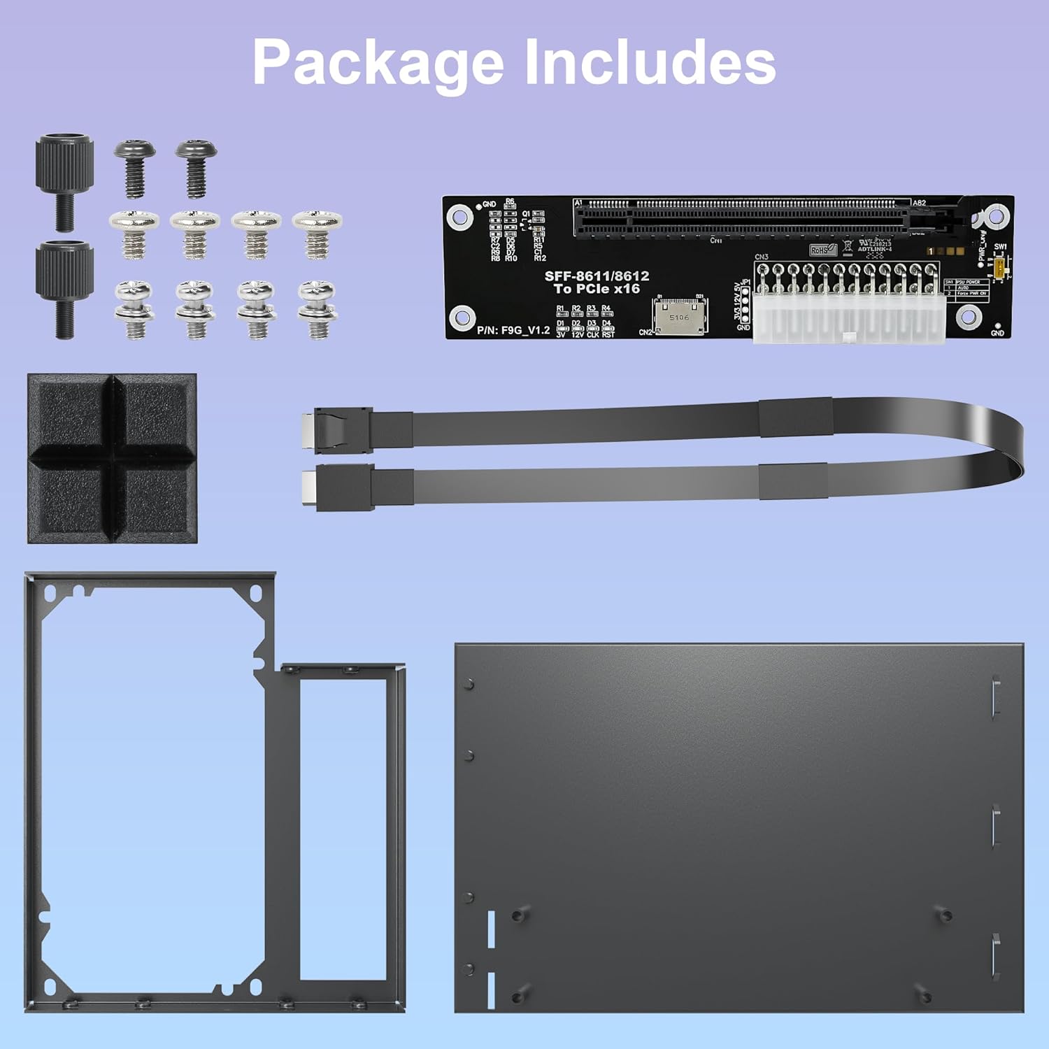 PCIe 4.0 X4 64Gbps EGPU Dock w - Oculink Gpu Dock Station recension och pris